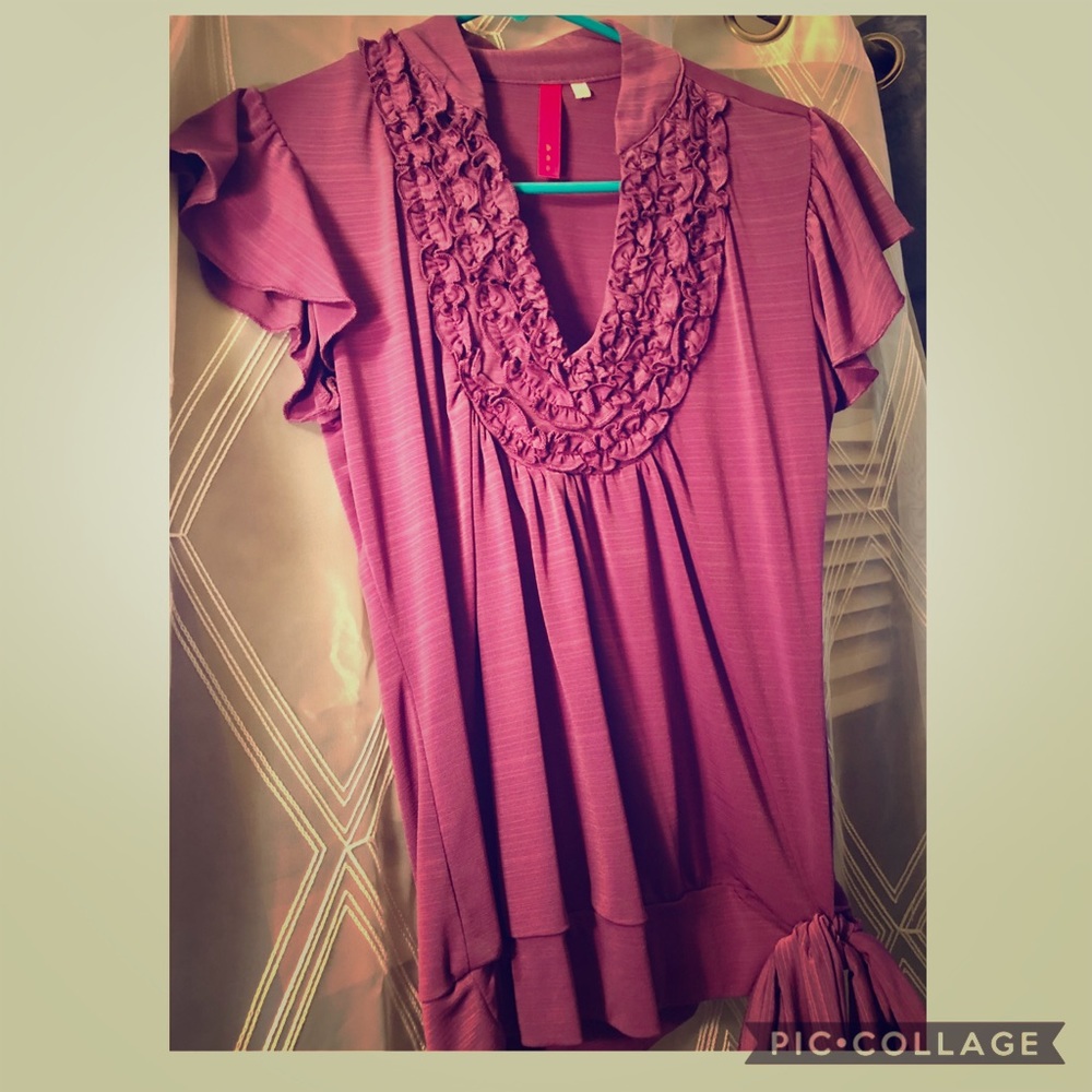 Purple blouse